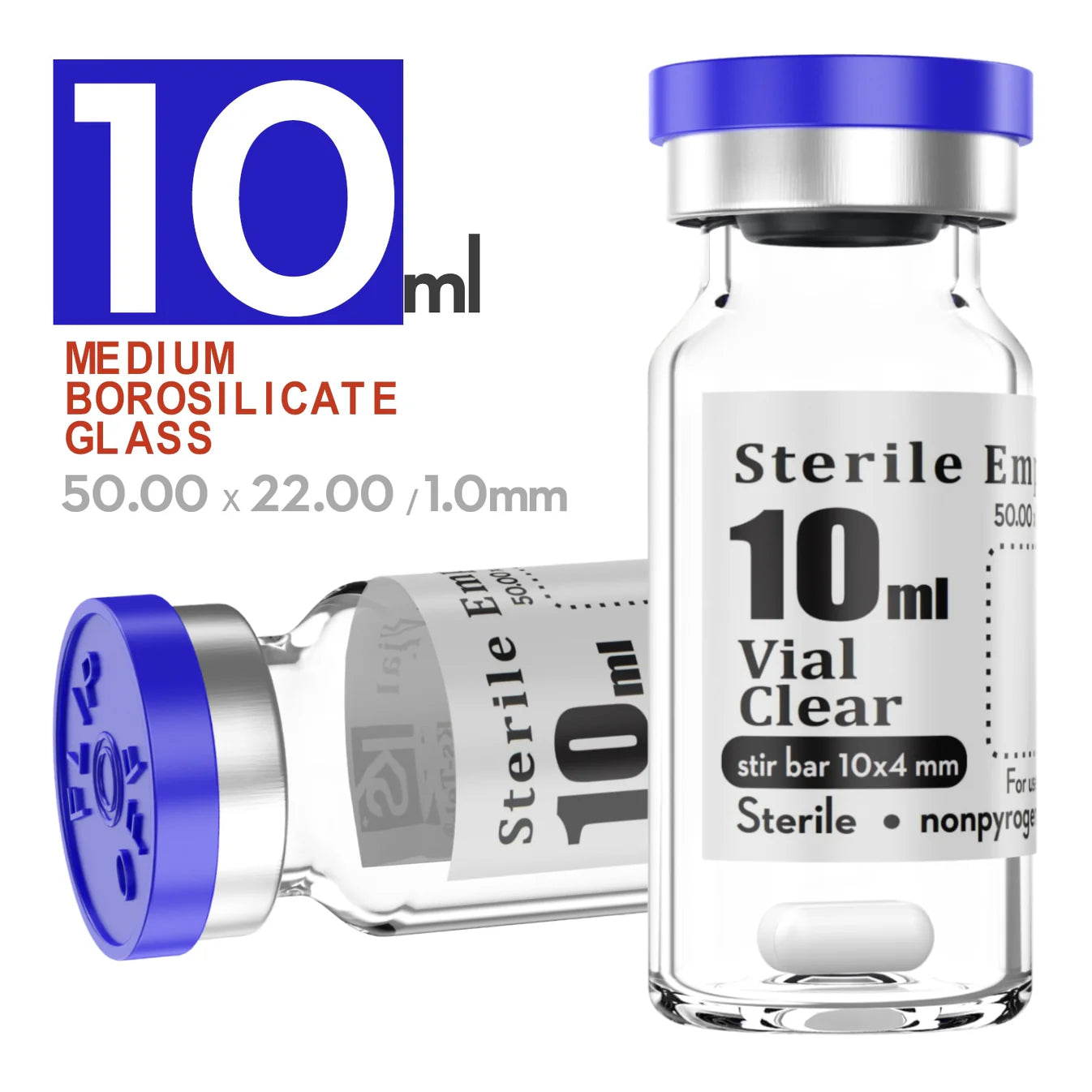 10ml Sterile Empty Vial