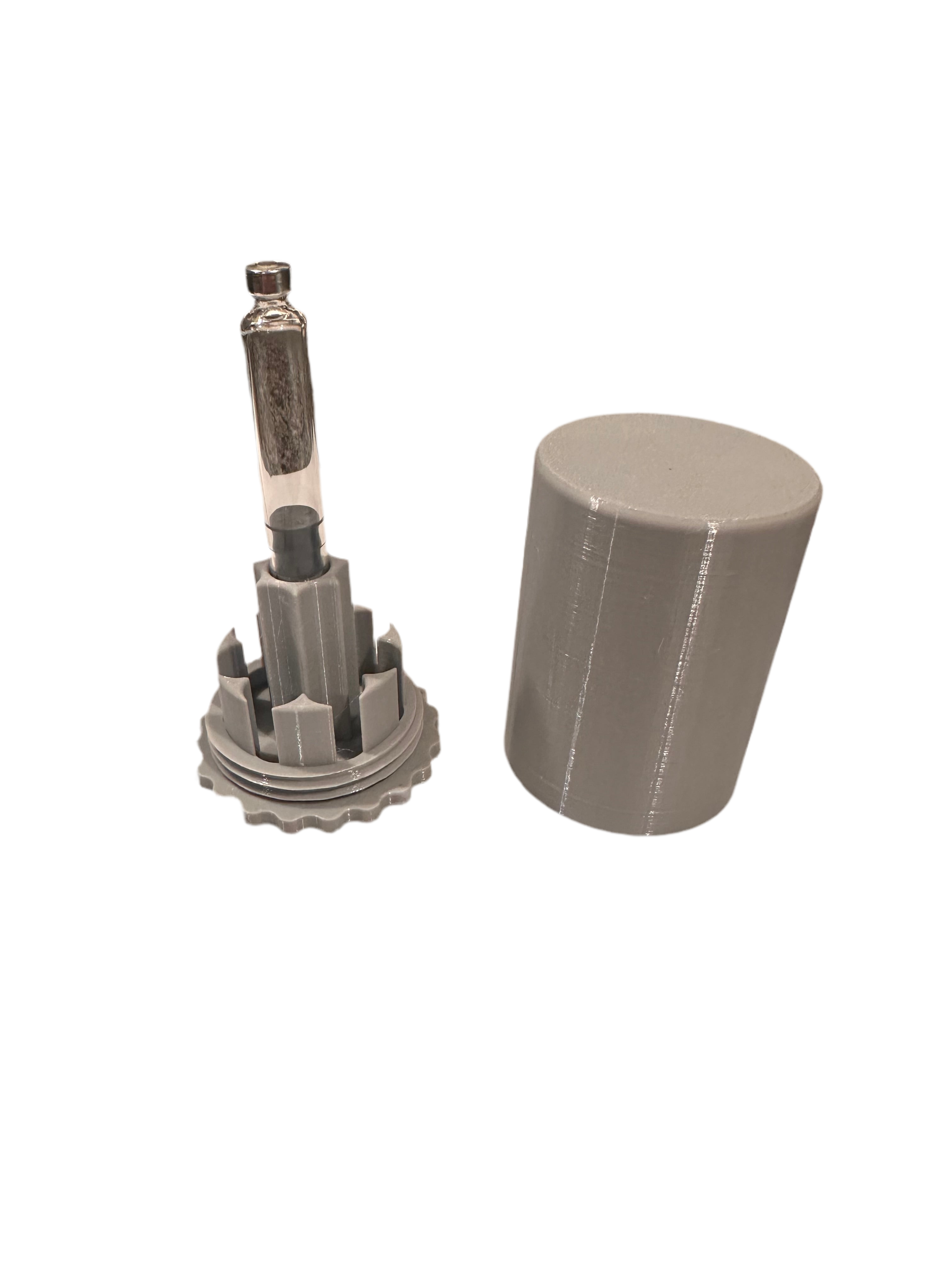 3ml Cartridge Holder With Screw On Lid