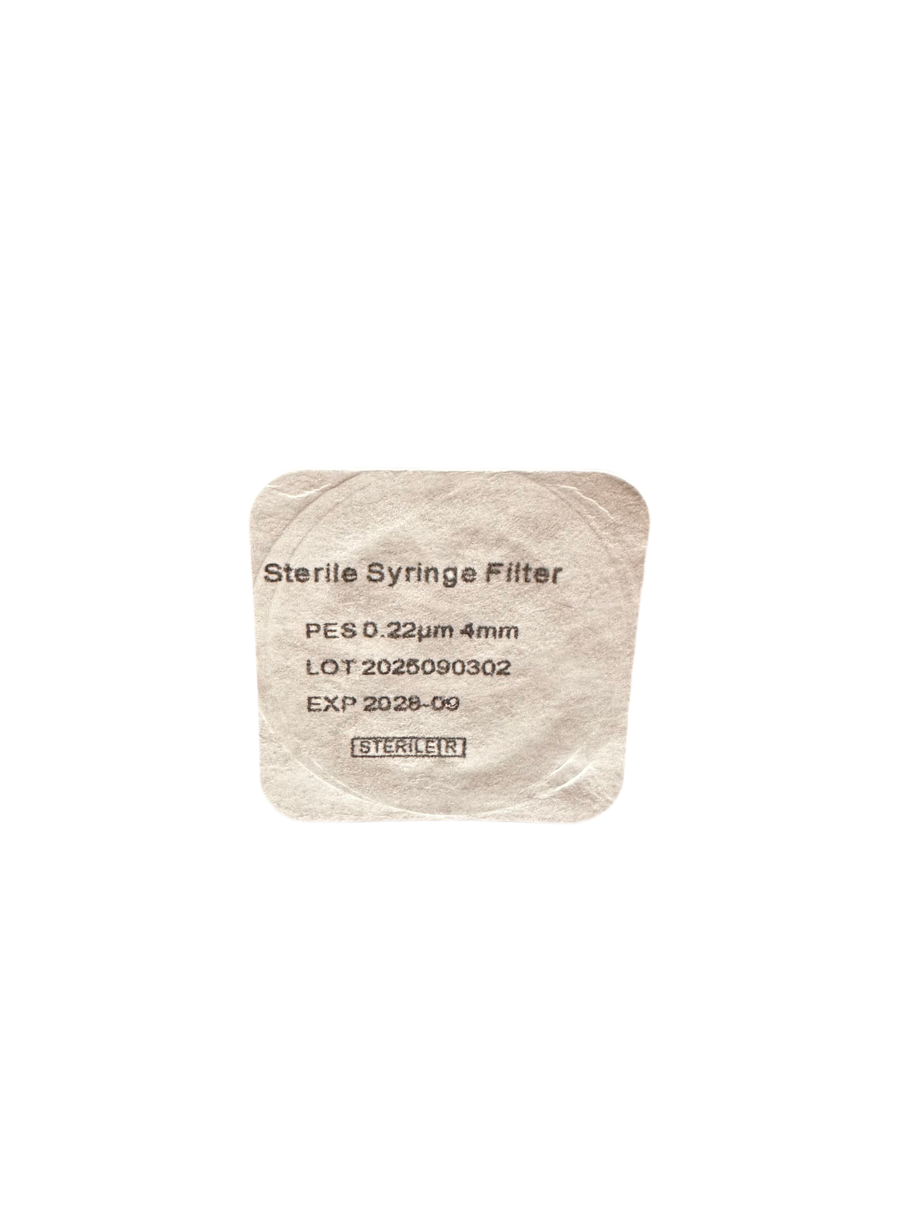 4mm PES Sterile Syringe Filter
