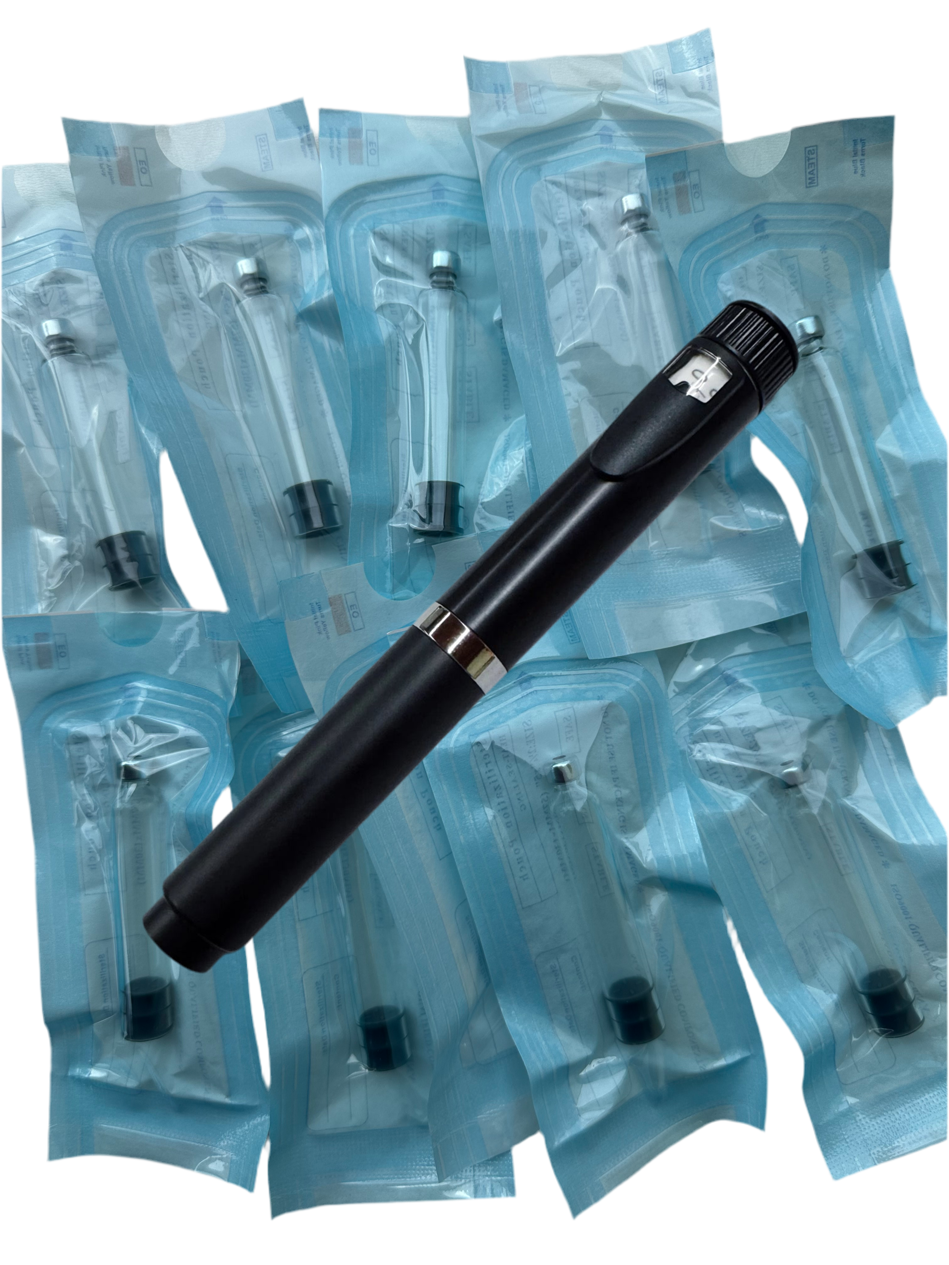 Reusable V2 Peptide Pen and 10-Pack Pen Cartridge Bundle