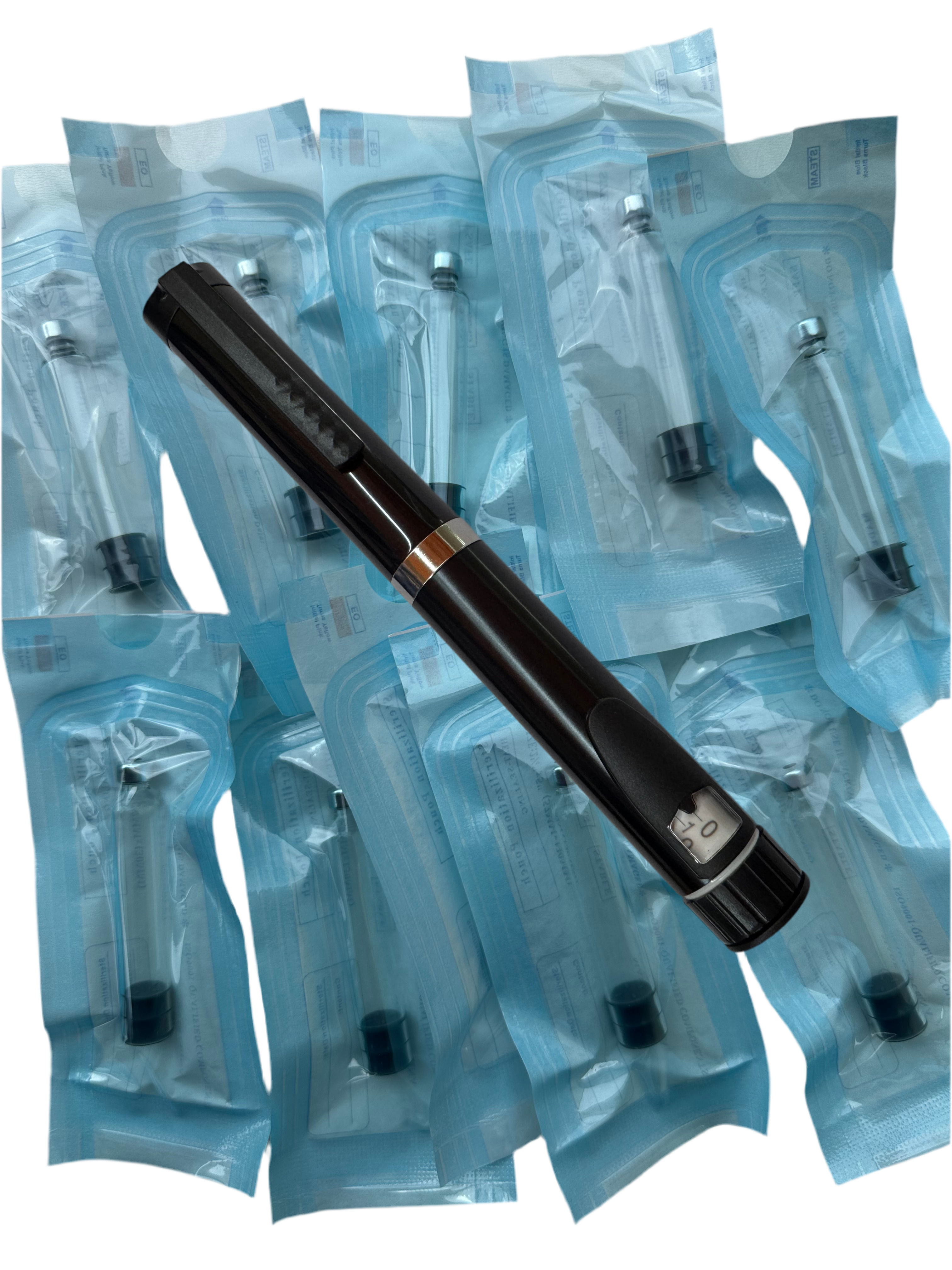Reusable V3 Peptide Pen and 10-Pack Pen Cartridge Bundle