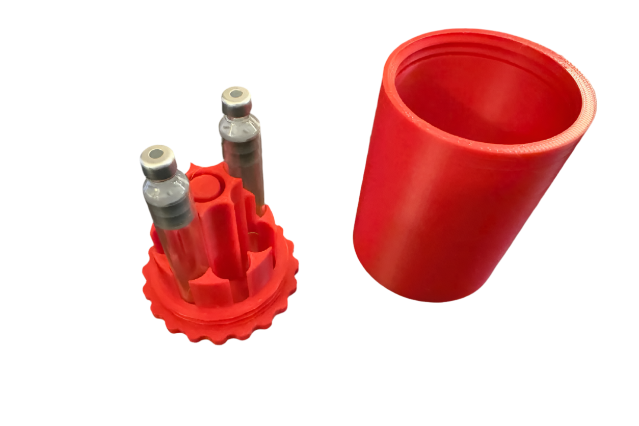3ml Cartridge Holder With Screw On Lid