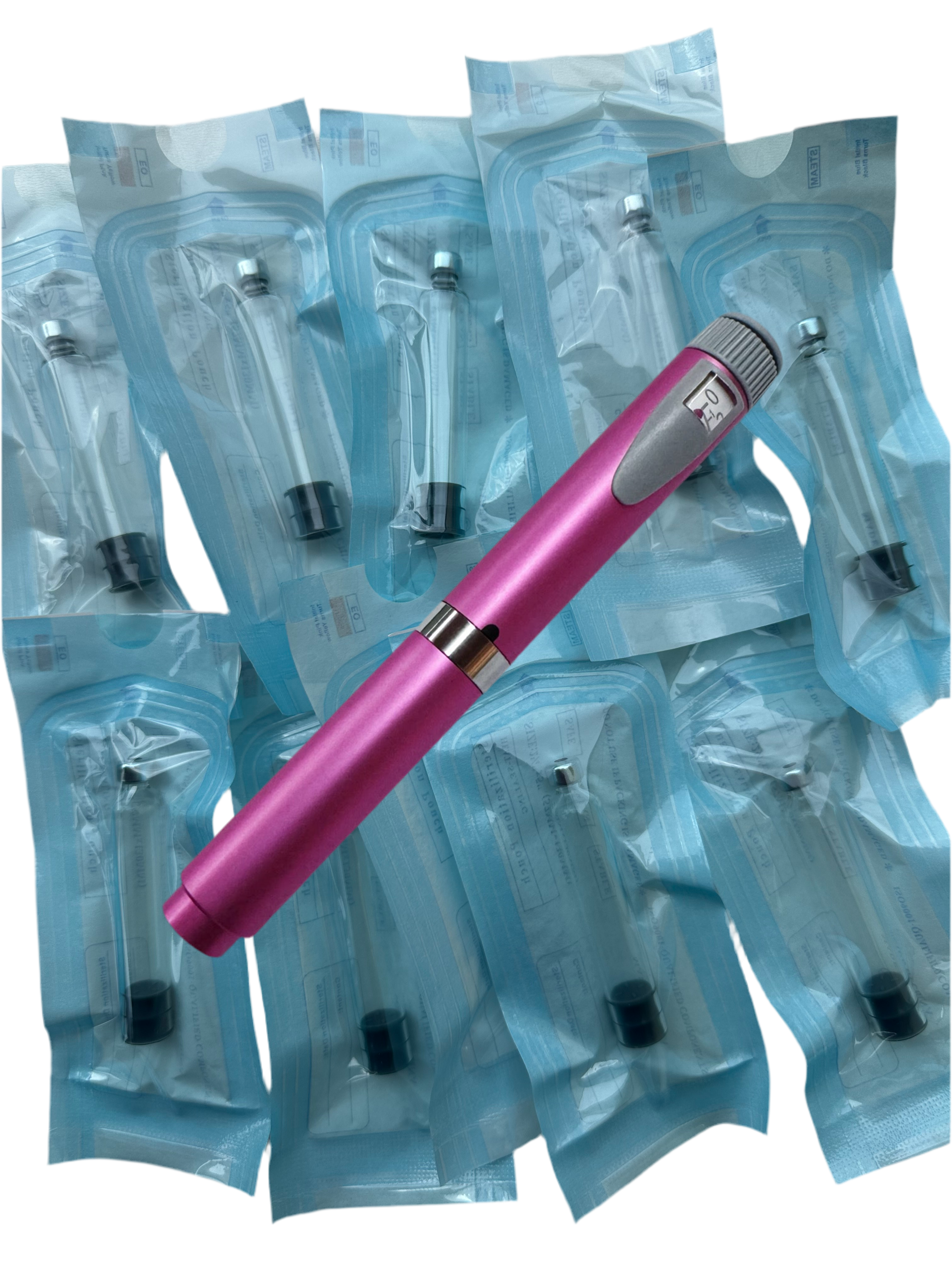 Reusable V2 Peptide Pen and 10-Pack Pen Cartridge Bundle