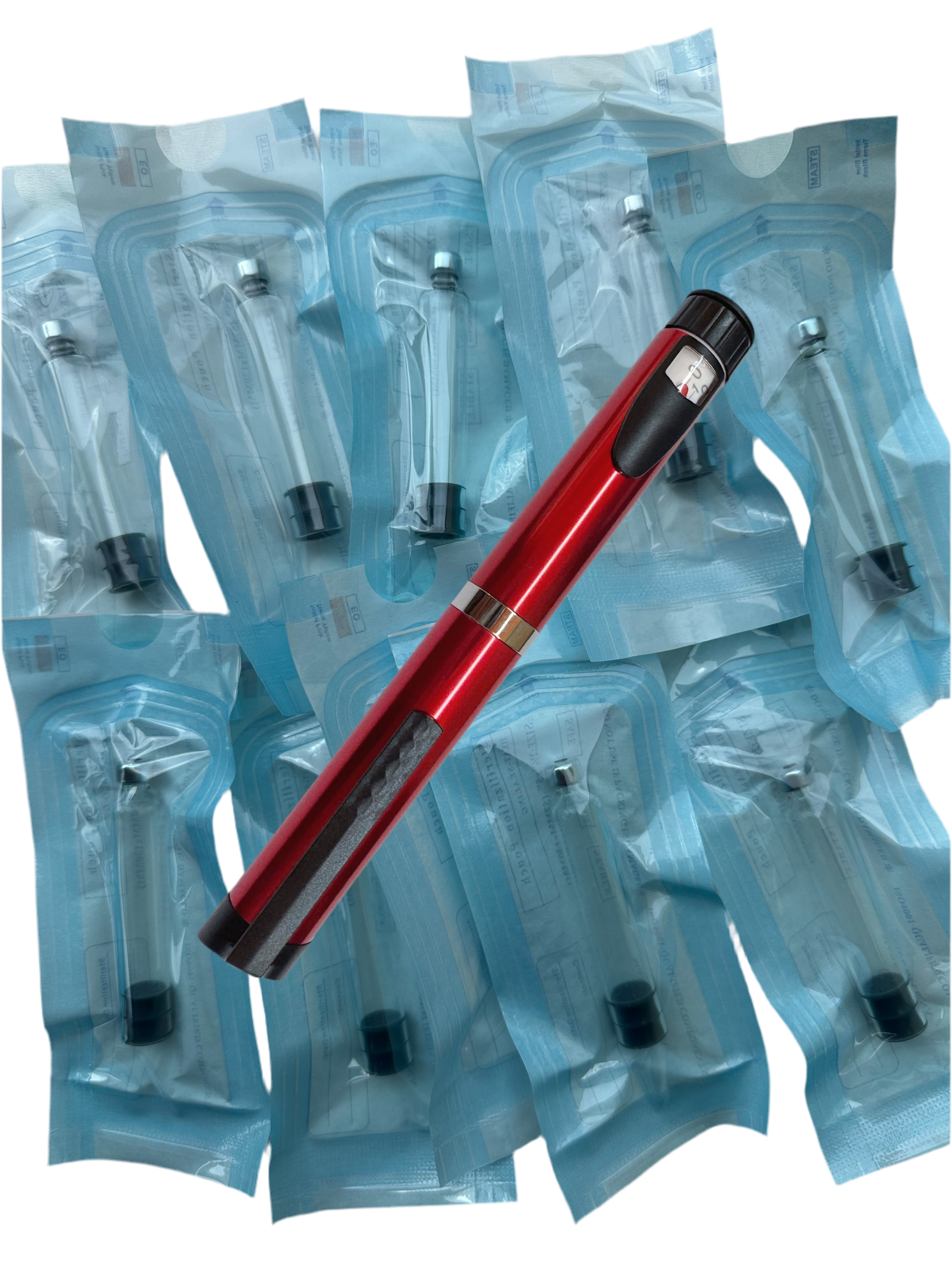Reusable V3 Peptide Pen and 10-Pack Pen Cartridge Bundle
