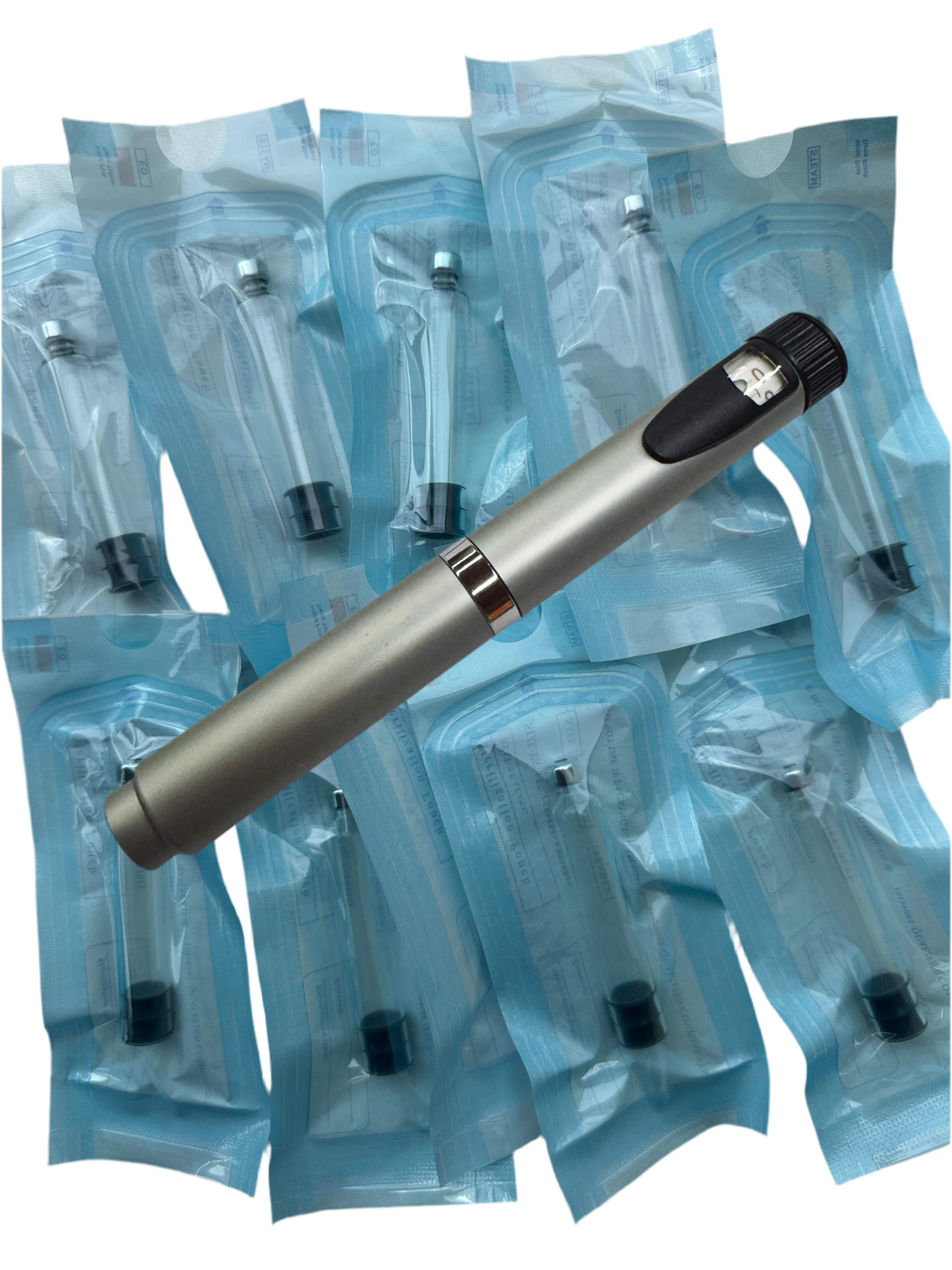 Reusable V2 Peptide Pen and 10-Pack Pen Cartridge Bundle
