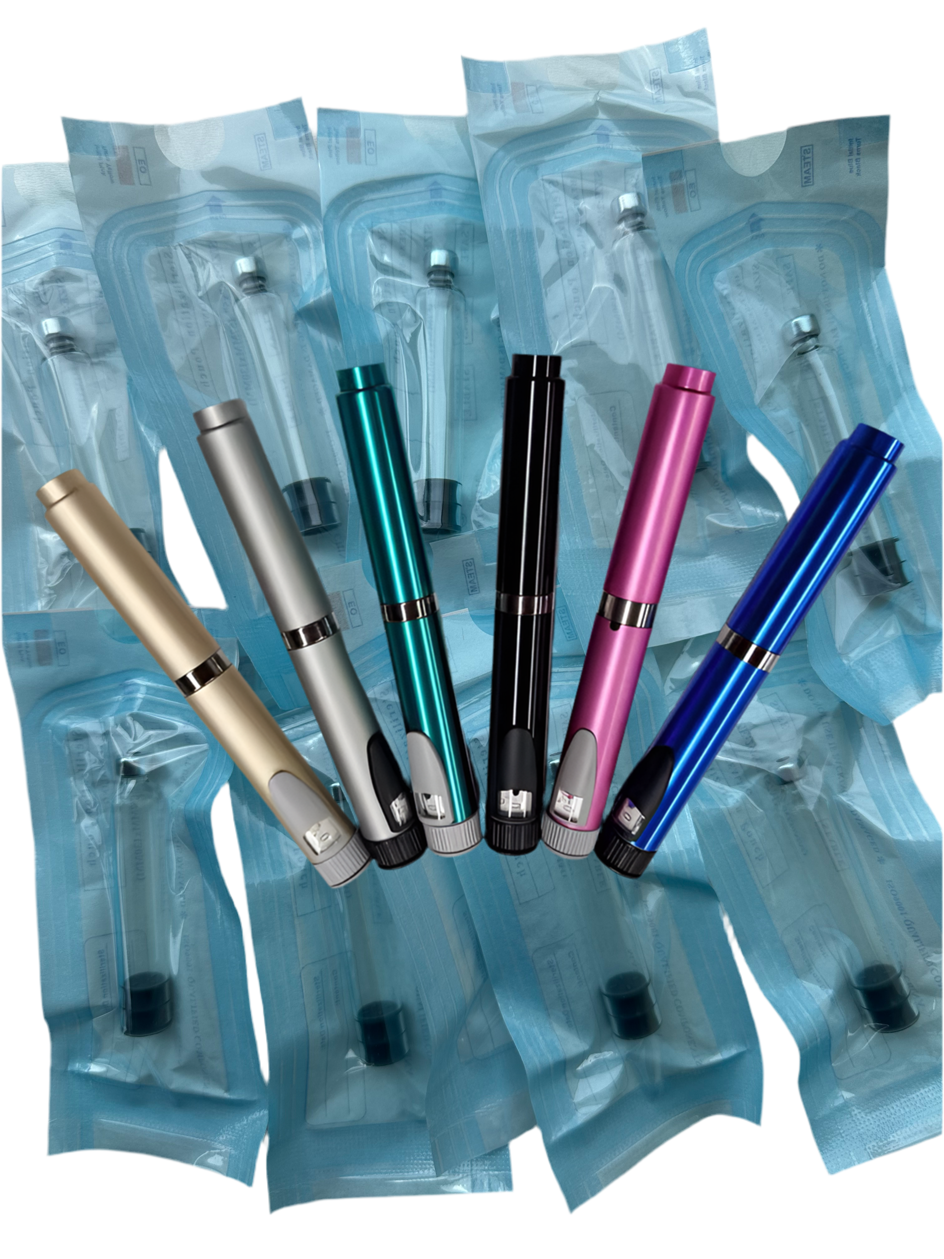 Reusable V2 Peptide Pen and 10-Pack Pen Cartridge Bundle